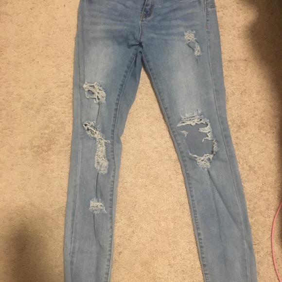 Rio low rise ripped jeans size 5 - Picture 3 of 3